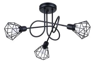 Plafonieră neagră ø 10 cm Varpu – Nice Lamps