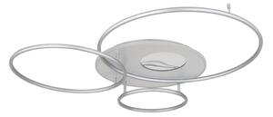 Globo 48466-70ASH-LED Plafonieră LED INVERTINA 70W/230V, Wi-Fi Tuya, crom, cu telecomandă