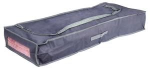 Sac de depozitare sub pat, 105 x 45 x 16 cm, gri