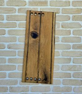 Platou de servire XL "Butcher Style" din stejar - 74x32x2 cm