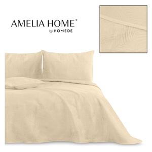 Cuvertură bej pentru pat dublu 200x220 cm Palsha – AmeliaHome