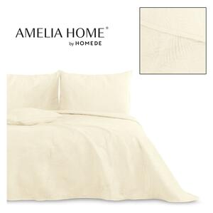 Cuvertură crem pentru pat dublu 200x220 cm Palsha – AmeliaHome