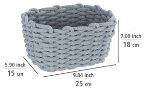 Coș de depozitare pentru baie din material textil Tia – Wenko