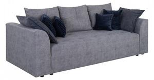 Canapea extensibilă Boston 808, Numărul de locuri: 3, Spațiu de depozitare, 96x247x116cm, 137 kg, Picioare: Plastic