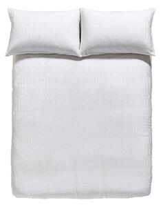 Lenjerie albă din bumbac pentru pat de o persoană 135x200 cm - Bianca