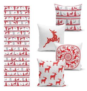 Set fețe de pernă și napron 5 buc. – Mila Home