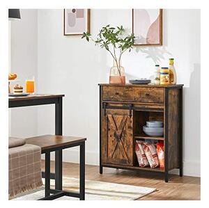 Bufet living, Vasagle, Maro Rustic, LSC100B01, 30 x 70 x 80 cm