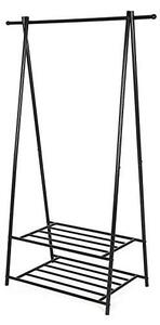 Suport pentru umerase, Songmics, HSR05B, Metal, Negru, 41 x 87 x 155 cm