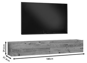 Comoda TV de perete Dello sonoma color 180x31.6x29.6cm