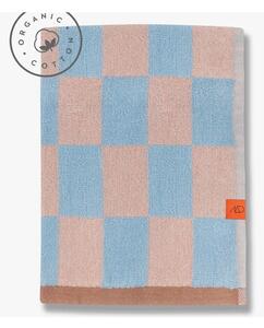 Prosop albastru/roz din bumbac organic 70x133 cm Retro – Mette Ditmer Denmark