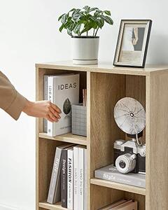 Biblioteca, Vasagle, Natural, 80x50x24 cm