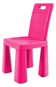 Scaun din plastic pentru copii Doloni Roz