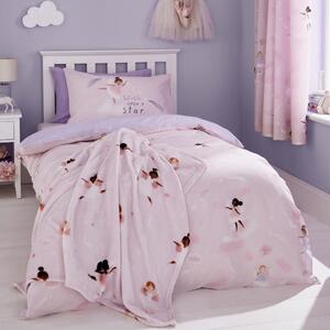 Lenjerie de pat copii pentru pat 1 persoană 135x200 cm Dancing Fairies – Catherine Lansfield