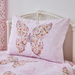 Lenjerie de pat copii pentru pat 1 persoană 135x200 cm Enchanted Butterfly – Catherine Lansfield