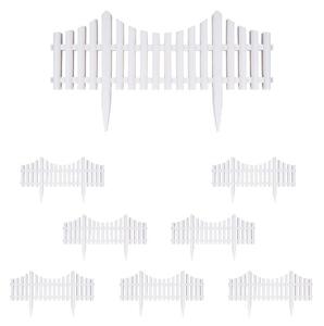 Set 8 bucati gardulet decorativ din plastic
