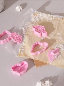 Sinsay - Tăietori de biscuiți pachet de 4 - roz-pastel