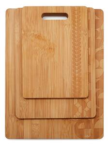 Tocătoare 3 buc. din bambus 30x39.5 cm – Cooksmart ®