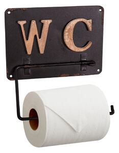 Suport pentru hârtie igienică de montat pe perete din metal – Antic Line
