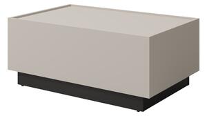 Măsuță de cafea extensibila Austin 380Cașmir, Negru, 4x6x9cm, PAL laminat, Unghiular