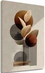 Imaginea pe panza Brown Twigs - Autumn Motif