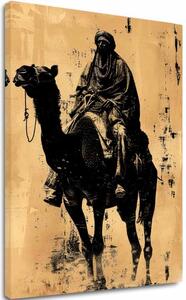 Imaginea pe panza Rider on Horse - Vintage Decoration
