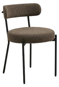 Scaun de dining Badalona maro, bouclé