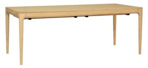 Masă de dining extensibilă din lemn masiv de stejar 90x200 cm Heart'n'Soul – UMAGE