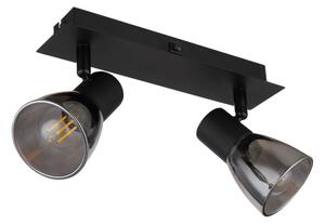Spot de perete CLAUDE 2xE14/40W/230V negru Globo 54307-2