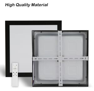 Brilagi-LED Corp de iluminat pentru baie dimerizabil FRAME SMART, LED/24W/230V, IP44, negru + telecomandă