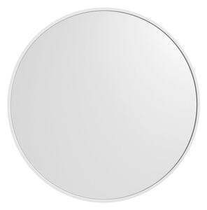 Sapho Sapho, oglindă rotundă NOTION SLIM în ramă, diametru 50cm, alb mat, NT500W