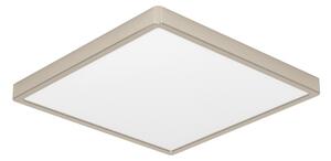 Eglo FUEVA-Z 901422-LED RGBW, plafonieră dimabilă cu sticlă fumurie, LED/17,8W/230V, 39x39cm, IP44, crom
