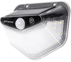 Aigostar - Lampă solară LED cu senzor LED/3,7V 6500K 500 mAh IP65 neagră