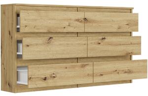 Comoda modernă R-140 - diferite variante de culori artisan