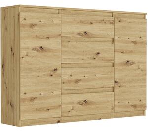 Comoda spațioasă R-140-S4 - diferite variante de culori artisan