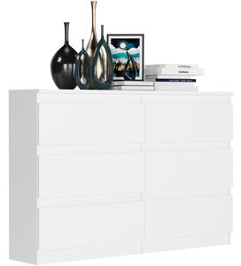 Comoda practică R-120 - diverse variante de culori Alb
