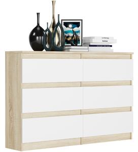 Comoda practică R-120 - diverse variante de culori sonoma mix alb