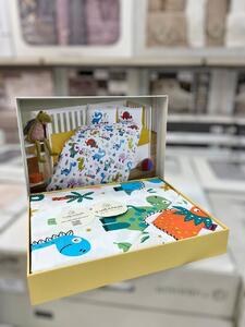 Lenjerie de pat pentru copii-Dinoland by Clasy