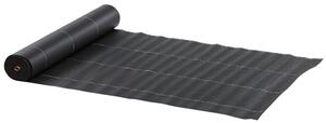 Outsunny Folie pentru Mulcire 1300g/m², Respirabilă și Anti-UV din Polipropilena, 50x2 m, Negru | Aosom Romania