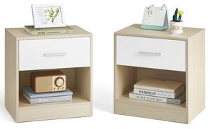Set de 2 noptiere Antique (bej). 1149323