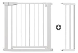 Poartă de Siguranță ECO 90° pentru Copii și Animale 76 x 97-103 cm, ALB