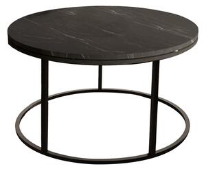 Masuta Cafea MDF Drowe Finisaj Marmura Neagra