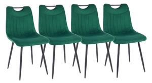 Set 4 Scaune KJC 0358 Verde