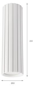 Brilagi - Spot CRISPINA, 1xGU10/10W/230V, 20 cm, alb