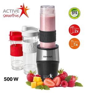 Smoothie maker Concept SM3385 ActiveSmoothie 500 W negru 2 x 570 ml + 400 ml