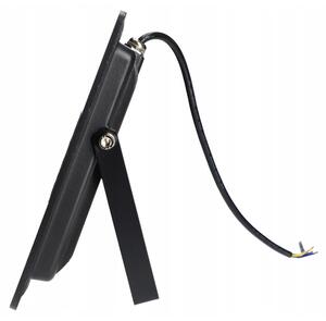 Proiector LED exterior 200W, 230V, 4500K, IP65, negru