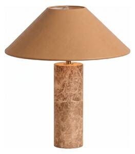 Lampa de masa din piatra Alba