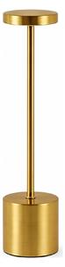 Lampa de masa fără fir din metal Gold