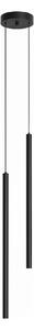 Pendul dublu minimalist cilindric – finisaj negru 30cm
