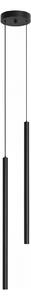 Pendul dublu minimalist cilindric – finisaj negru 50cm