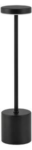 Lampa de masa fără fir din metal Black